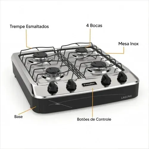 Vendo fogão de mesa na caixa nunca usado