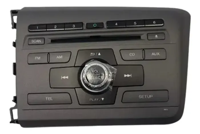 Painel Controle Do Rádio Honda Civic 2012/2013/2014/2015/2016 Orig. Hn3145