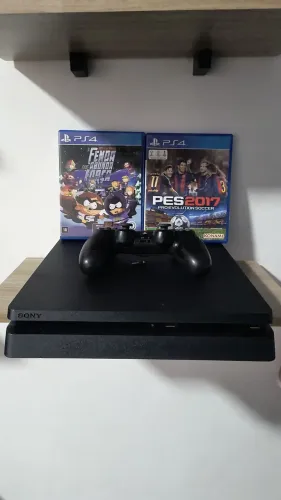 Ps4 slim 500gb nunca aberto com lacre da Sony