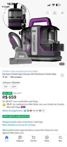 Extrator portátil