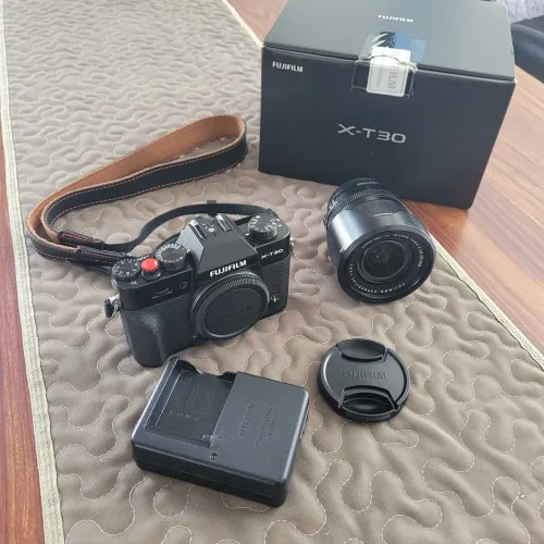 Kit câmera Fujifilm XT30 e lente 18-55