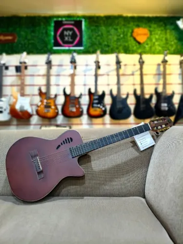Violão Eletroacústico Nylon Flat Marquês VN-11 CTSEQ Castanho (NOVO!)