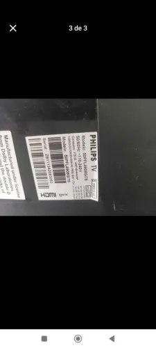 Tv Philips 50 polegales .não e smart