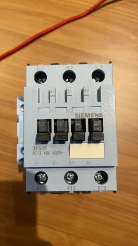 Contator Siemens 3TS35 11-0AN2 40A 220V/400V Industrial