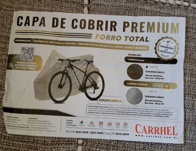 Capa de bicicleta premium 