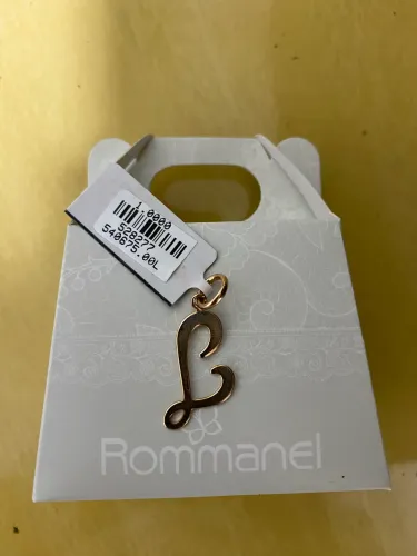 Pingente banhado a ouro 18k