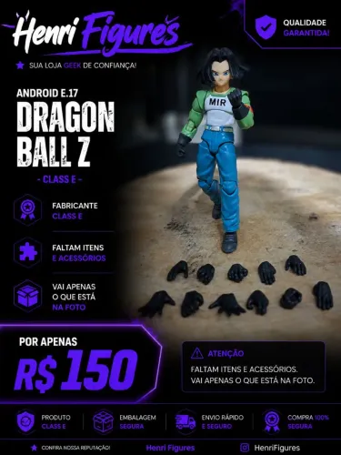 Android 17 DBS fabricante Class E SEM CAIXA