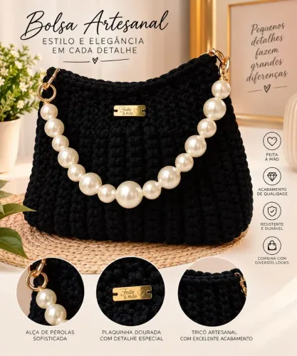 Bolsa de crochê