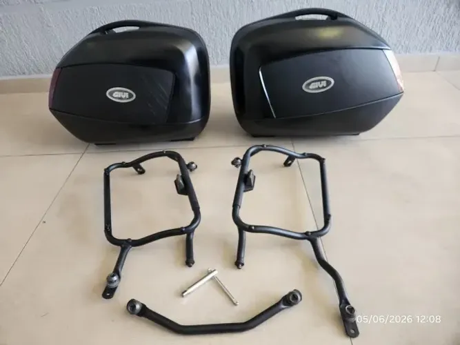 Baús bauletos laterais Versys 1000