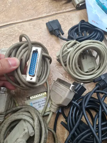 Lote de cabos impressora e serial 