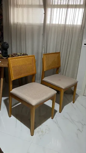 2 cadeiras para mesa de jantar