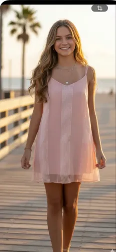 Vestido teen rosa Planet Girls TAM P