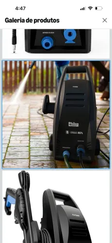 Lavadora de alta pressão Philco