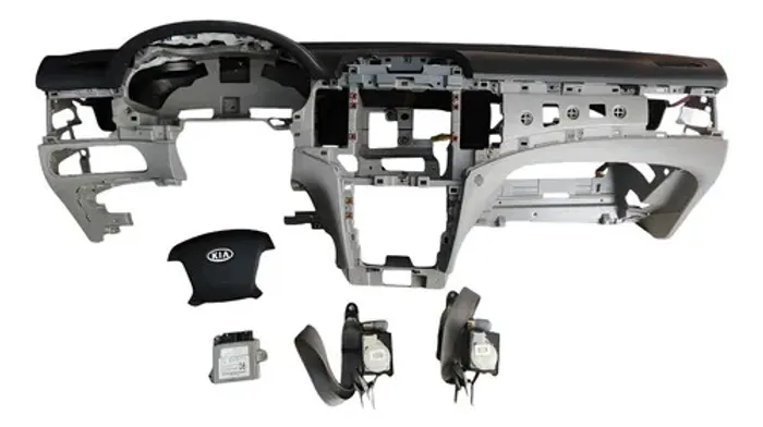 Kit Painel Tabelier Kia Magentis 2006 2007 2008 2009 Preto