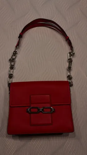 Bolsa Michael Kors original vermelha em extraordinário estado