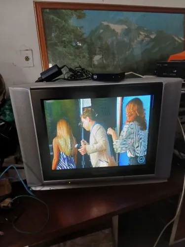 Tv de tubo tela plana