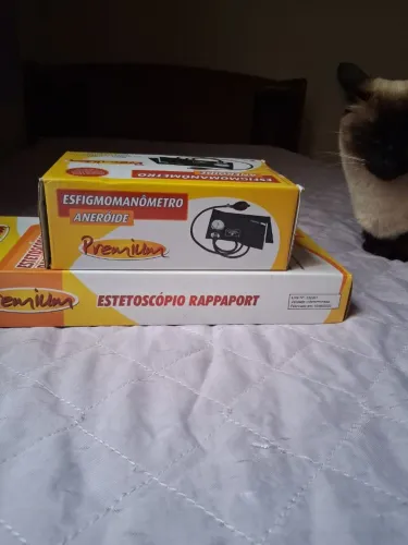Kit Esfigmomanômetro e Estetoscópio