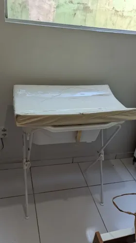 Banheira com suporte e trocador Tutti baby 
