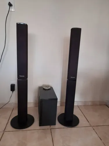Caixas de som e subwoofer passivo panasonic