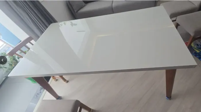 Mesa jantar retangular 1.60 x 0.90 