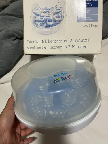 Esterilizador Philips Avent para Micro-ondas - NOVO, NUNCA USADO!