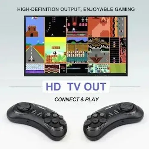 Game Retrô Tv Mega Drive 4600 Jogos