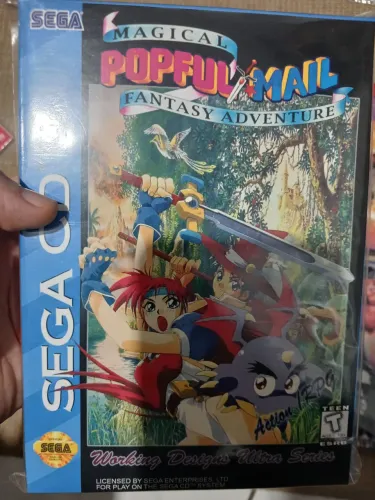 Lote com jogos REPRO de Sega CD