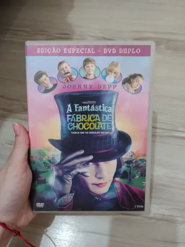 DVD A fantástica fábrica de chocolate