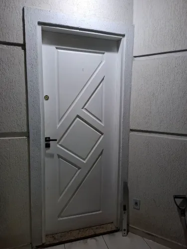 Porta Madeira Maciça 80x210 Completa