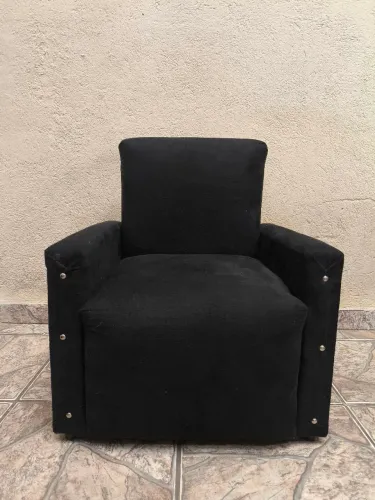 Poltrona infantil preta