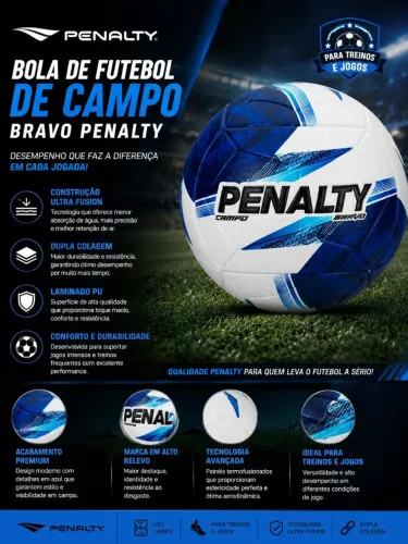 Bola Penalty Bravo Campo 