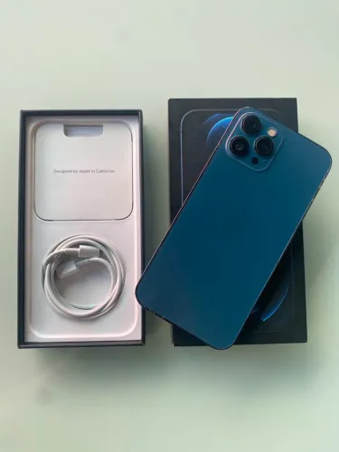 iPhone 12 Pro Max 512GB Azul Meia Noite Completo c/ Caixa