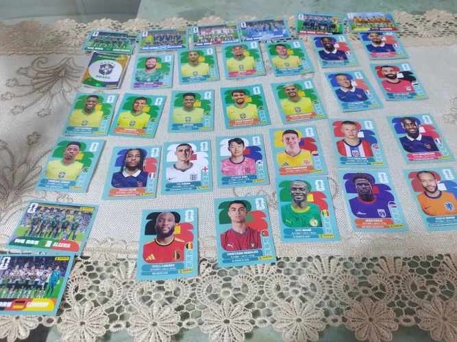 Figurinhas raras copa 2026
