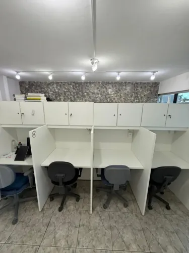 Cabines de estudo de MDF