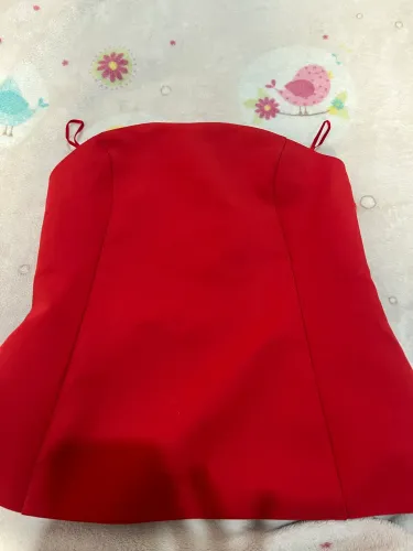 Tomara Que Caia Zara Original Vermelho Tam. S - Nunca Usado