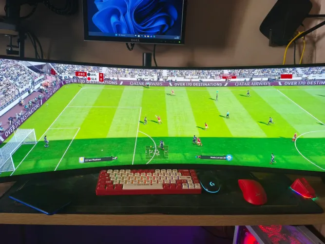 Monitor 49pol Odyssey G9 G91f novo. Só tirei da caixa
