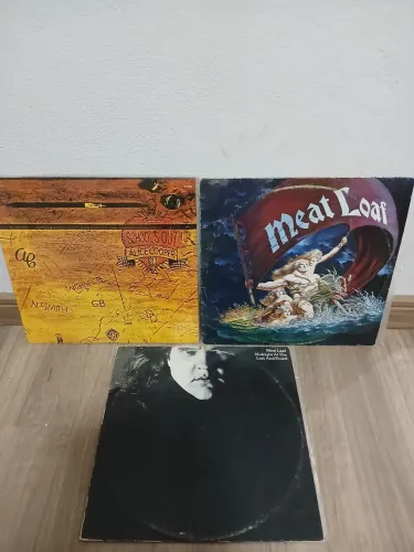 Disco vinil Alice Cooper e Meat Loaf