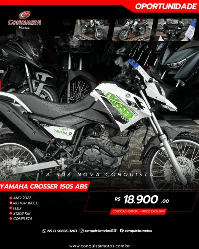 Crosser 150S ABS 2022 | Apenas 31.208Km
