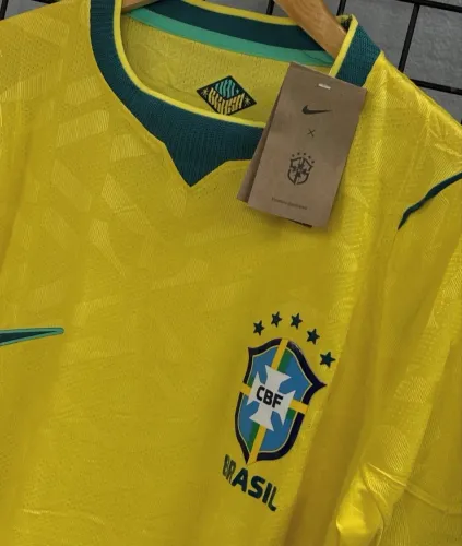 Camisa do Brasil versão jogador 
