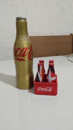 Garrafinhas da coca cola