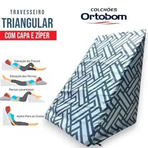 Travesseiro Triangular Ortobom