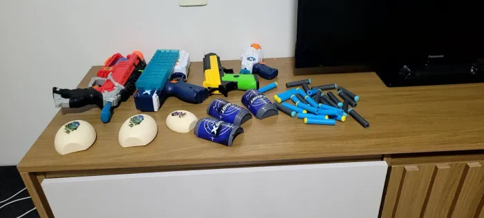 Nerf com munição