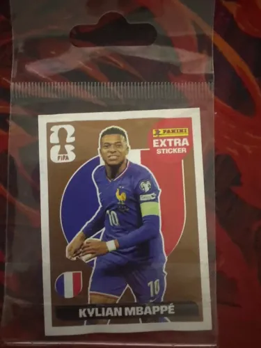 Extra sticker kylian mbappe bronze