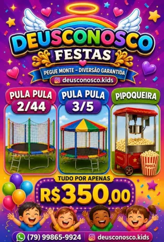 Locação de brinquedos