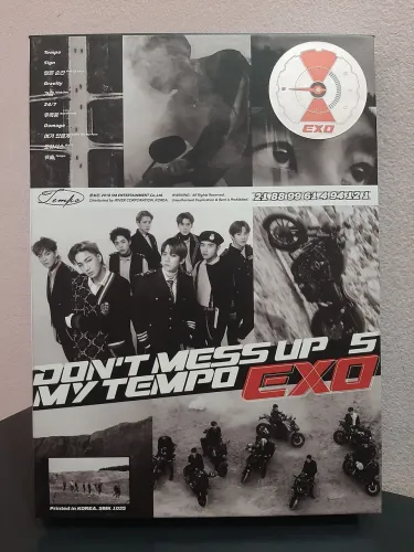 álbum CD exo don't mess up my tempo