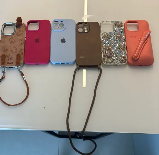 Kit com 6 capas para IPhone 16 PRO MAX