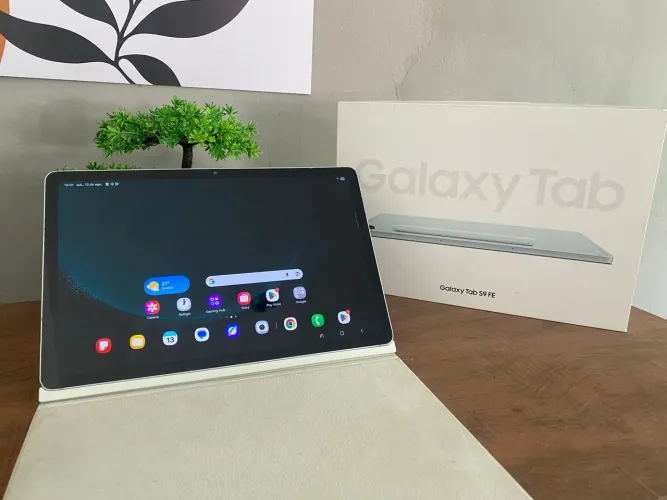 Tablet Samsung s9 Fe 10 vezes sem juros