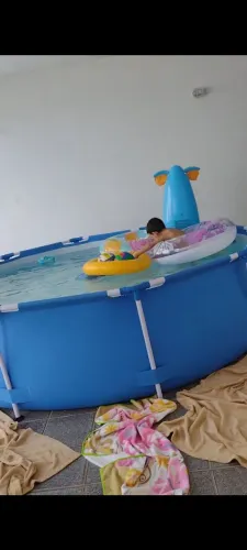 Piscina Grande 5 mil litros com 3 metros de diâmetro