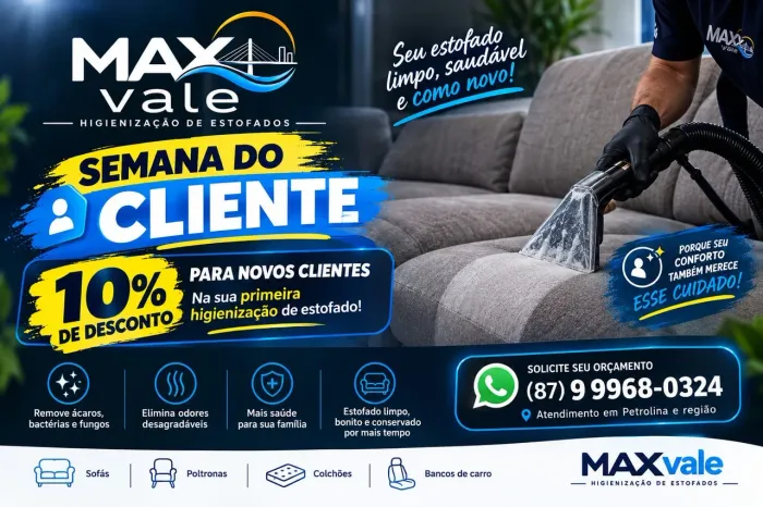 Higienização de Estofados