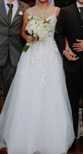Vestido de noiva ajustável